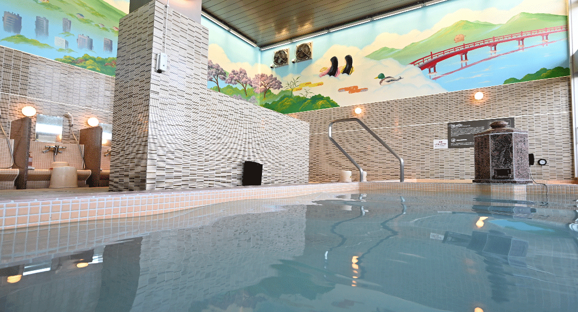 前橋ではここだけ “浸かる化粧水”