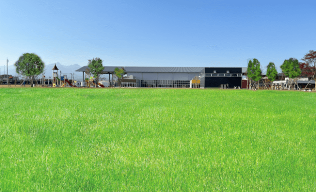 農畜産物直売所のフロア内にある物産販売所