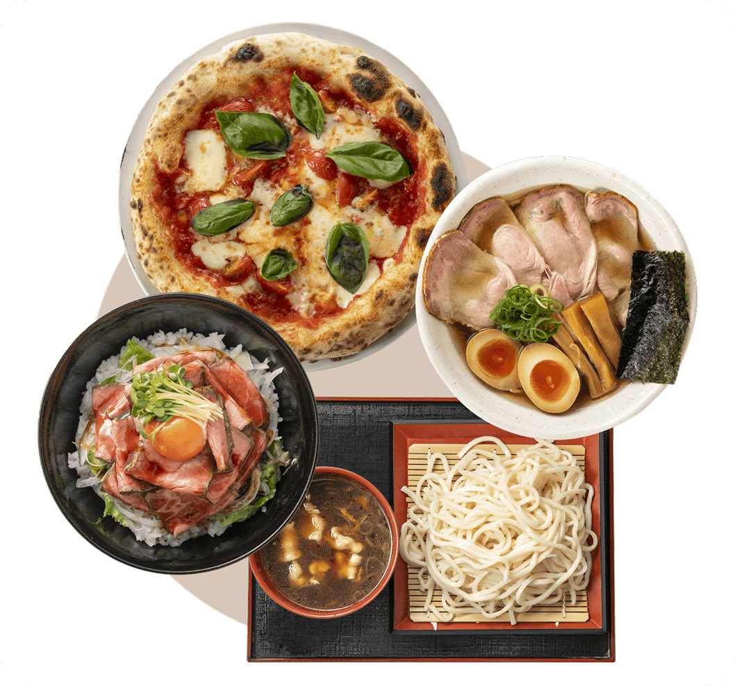 赤城の食を楽しむ人々