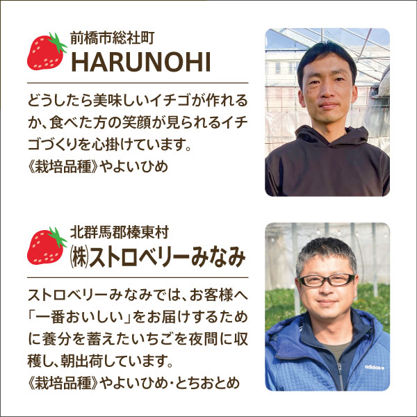いちご農家さん ご紹介!!