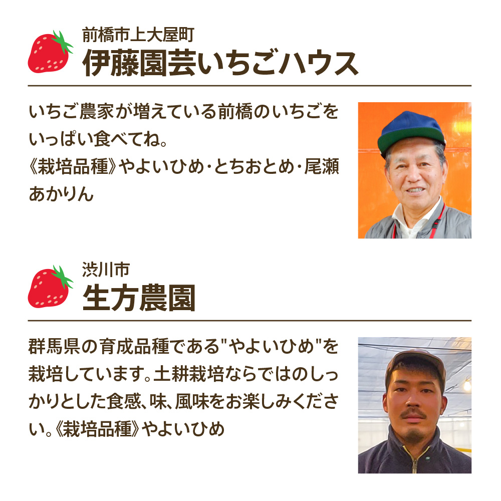 いちご農家さん ご紹介!!
